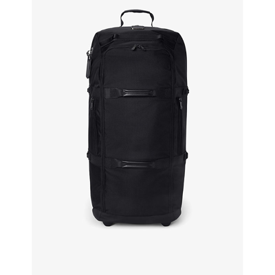 Tumi Black Collapsible Nylon Duffel Bag In Black