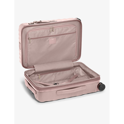 Tumi Mauve Texture International Expandable 4-wheeled Polycarbonate Carry-on Suitcase In Mauve Texture