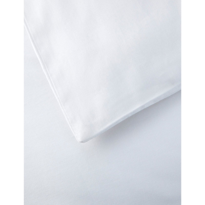 Shop Hugo Boss Boss Multicoloured B-linea Contrast-piping Cotton Duvet Cover