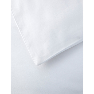 Hugo Boss Boss Multicoloured B-linea Contrast-piping Cotton Single Duvet Cover 140cm X 200cm In Multicoloured