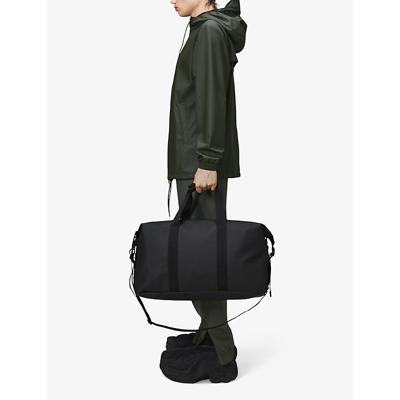 Rains 01 Black Hilo Waterproof Coated-shell Bag In 01 Black