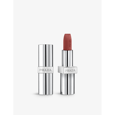 Shop Prada B106 Hyper Matte Nudes Refillable Lipstick 3.8g
