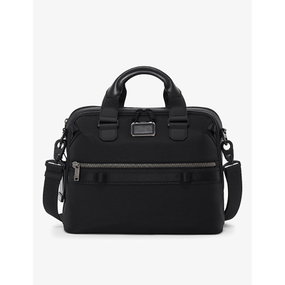Tumi Mens Black Callhoun Nylon Briefcase In Black