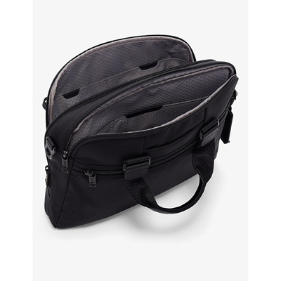 Tumi Mens Black Callhoun Nylon Briefcase In Black