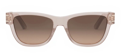 Shop Dior Signature S6u 40f1 Cd40145u 72k Square Sunglasses