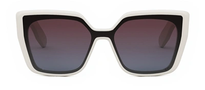 Shop Dior Lady 95.22 S2i 95d2 Cd40148i 25t Butterfly Sunglasses