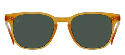 Shop Raen Alvez Pol S399 Square Polarized Sunglasses In Green