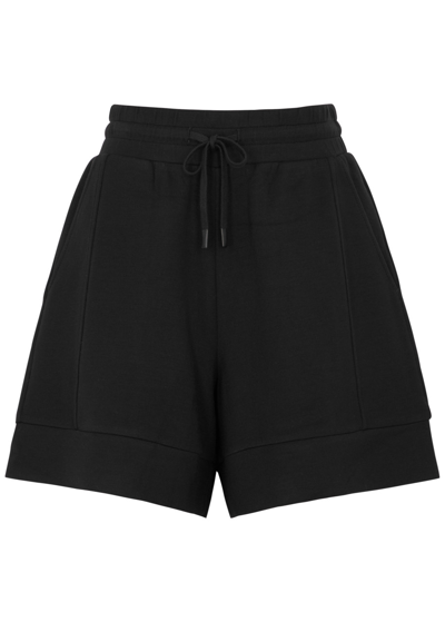 Shop Varley Alder Stretch-jersey Shorts In Black