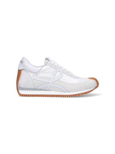 Shop Loewe 'flow Runner' Sneakers In White