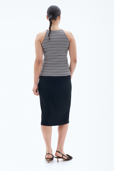 Filippa K Striped Tank In Brown