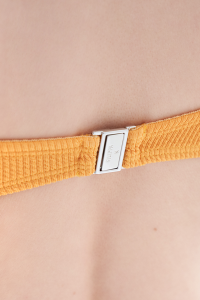 Filippa K Bandeau Swim Top In Yellow