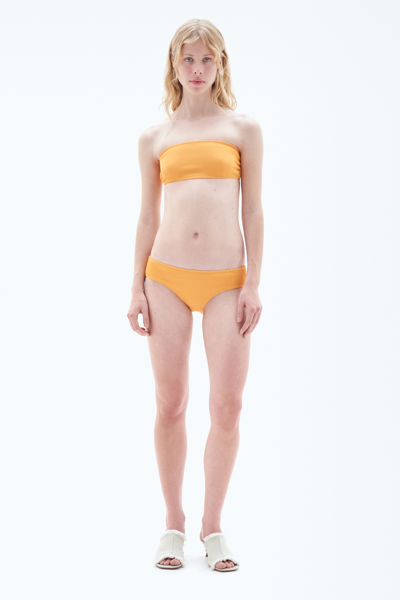 Shop Filippa K Hipster Swim Briefs In Yellow