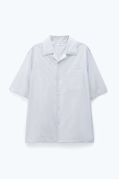 Shop Filippa K Resort Short Sleeve Shirt In Grey