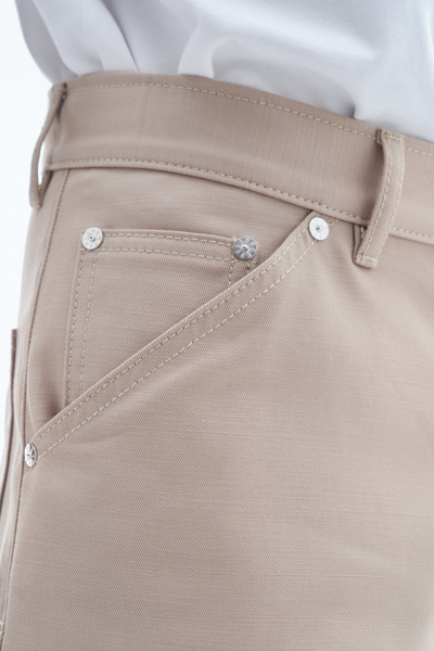 Shop Filippa K Workwear Shorts In Beige