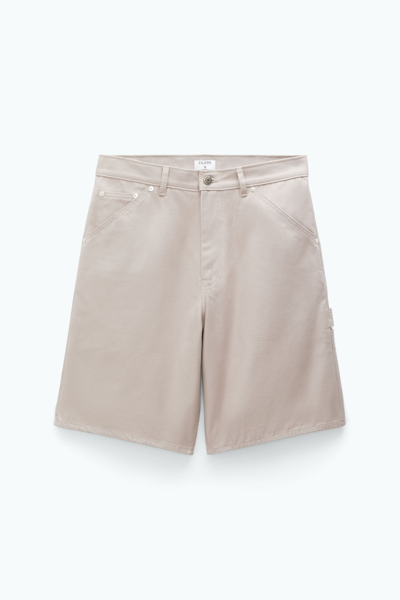 Shop Filippa K Workwear Shorts In Beige