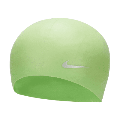 Shop Nike Unisex Solid Silicone Youth Cap In Green