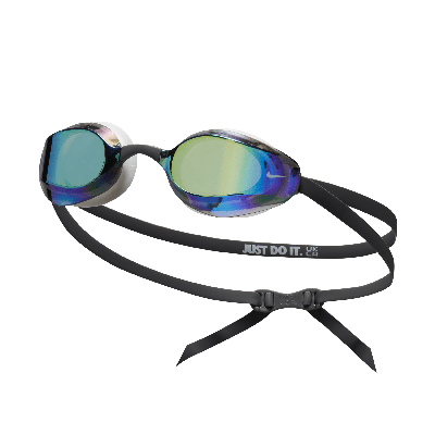 Shop Nike Unisex Vapor Mirrored Swim Goggles In Grey