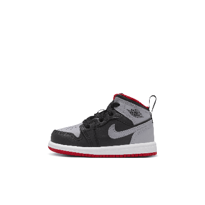 Shop Jordan 1 Mid Baby/toddler Shoes In Black