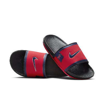 Shop Nike Men's Offcourt (los Angeles Angels) Offcourt Slides In Red
