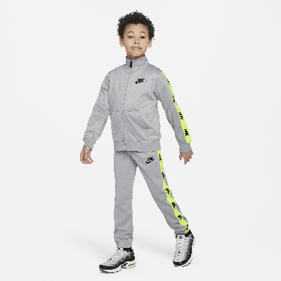 Shop Nike Sportswear Little Kids' Tracksuit In Grey