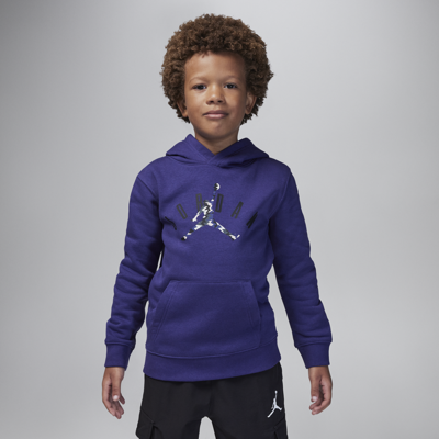 Shop Jordan Mj Flight Mvp Pullover Hoodie Little Kids Hoodie In Purple