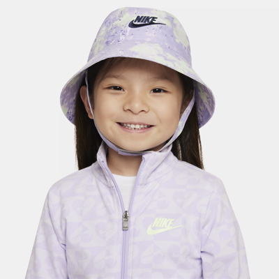 Shop Nike Upf 40+ Futura Bucket Hat Toddler Hat In Purple