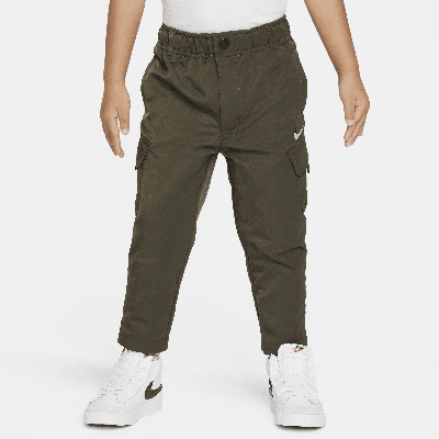 Shop Nike Woven Cargo Pants Toddler Pants In Green