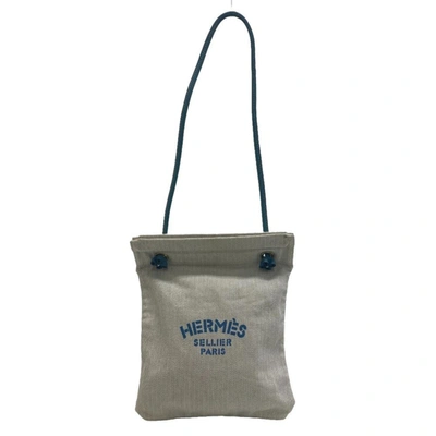 Shop Hermes Hermès Aline Beige Cashmere Shoulder Bag ()