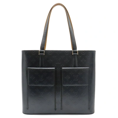 Pre-owned Louis Vuitton Wildwood Blue Leather Shoulder Bag ()