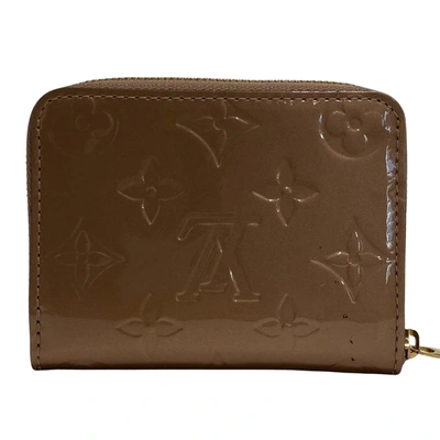 Pre-owned Louis Vuitton Zippy Coin Purse Brown Canvas Wallet  ()