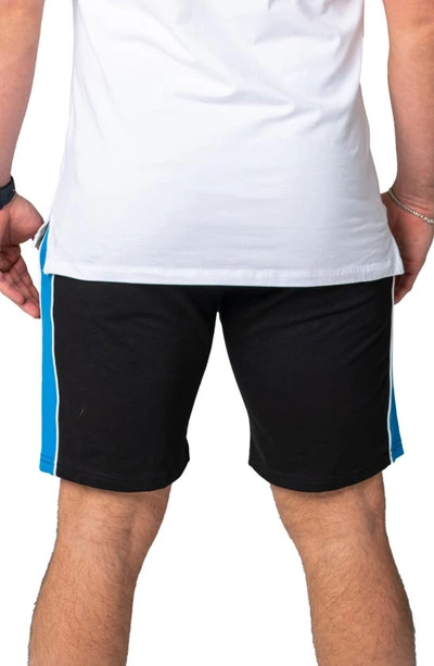 Maceoo On Track Shorts In Black