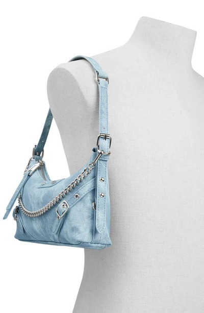 Shop Aldo Faralaelia Shoulder Bag In Blue