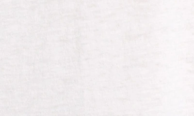 Ag The Jade Cotton & Cashmere Tee In Powder White