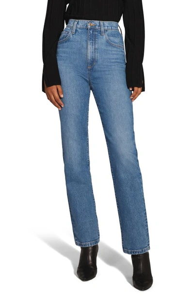 Shop Favorite Daughter The Valentina Superhigh Waist Ankle Bootcut Jeans In Crosby