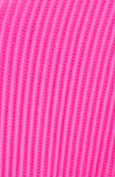 Shop Kulani Kinis Retro Thong Bikini Bottoms In Flamingo Pink