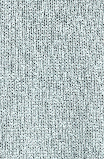 Shop Agnona Silk & Cotton Crewneck Sweater In Iceberg