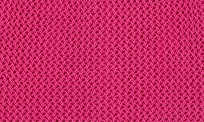 Shop Peek Aren't You Curious Kids' Open Stitch Puff Sleeve Sweater & Skirt Set In Hot Pink
