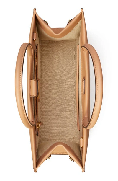 Tory Burch Ella Bio Small Tote Bag In Light Sand