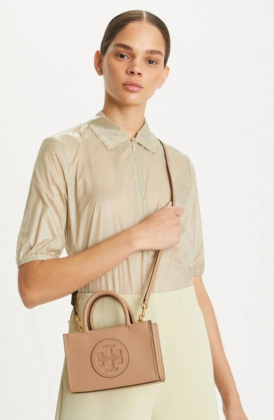 Tory Burch Ella Bio Mini Tote In Light Sand