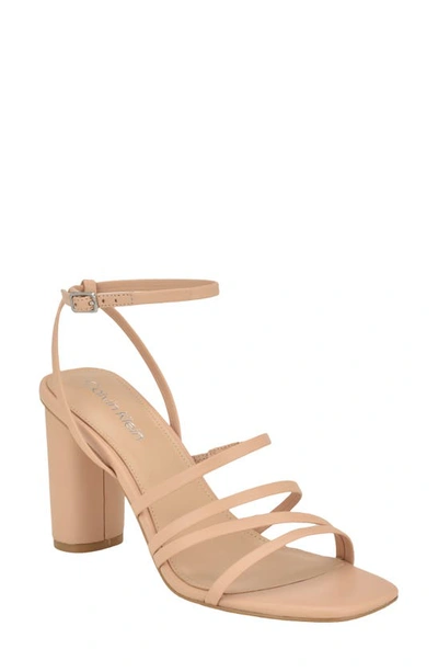 Shop Calvin Klein Norra Ankle Strap Sandal In Light Pink