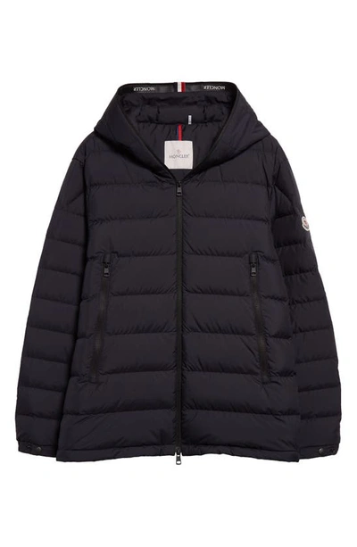 Shop Moncler Chambeyron Quilted Down Jacket In Dark Navy Blue