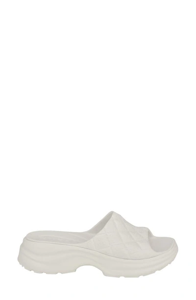 Shop Guess Fenixy Slide Sandal In White
