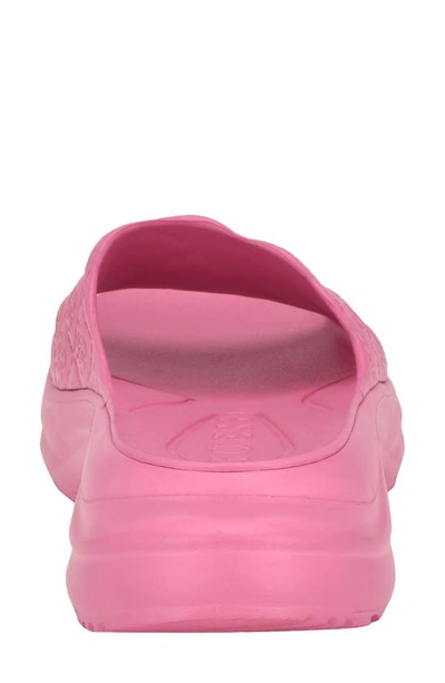Shop Guess Fenixy Slide Sandal In Medium Pink