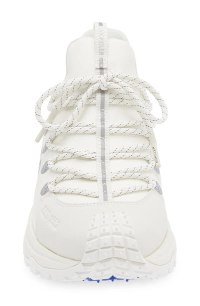 Moncler Rugged Design With Jagged Sole In Brilliant White