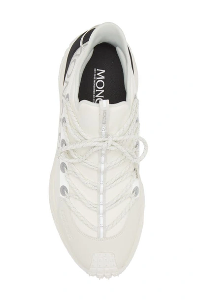 Moncler Rugged Design With Jagged Sole In Brilliant White