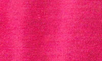 Shop Halogen Side Slit Cardigan In Magenta Pink