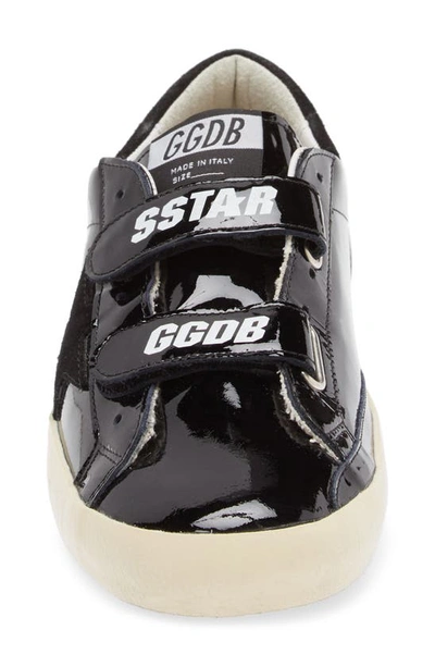 Shop Golden Goose Kids' Old School Low Top Sneaker In Black