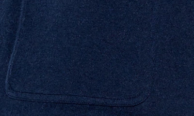 Nic + Zoe Editor Knit Blazer In Dark Indigo