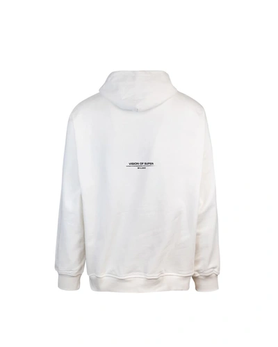 Shop Vision Of Super Sweatshirt In White