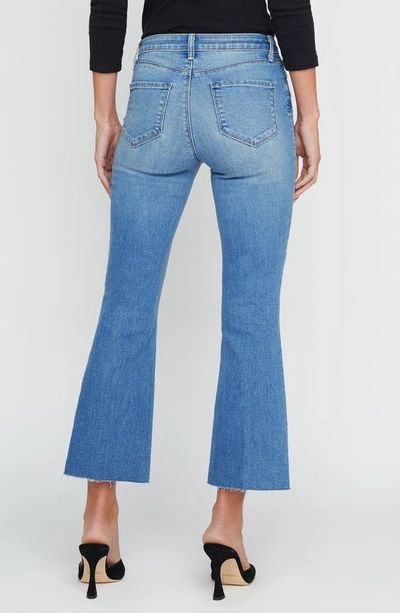 Shop L Agence Kendra High Waist Crop Flare Jeans In Alameda